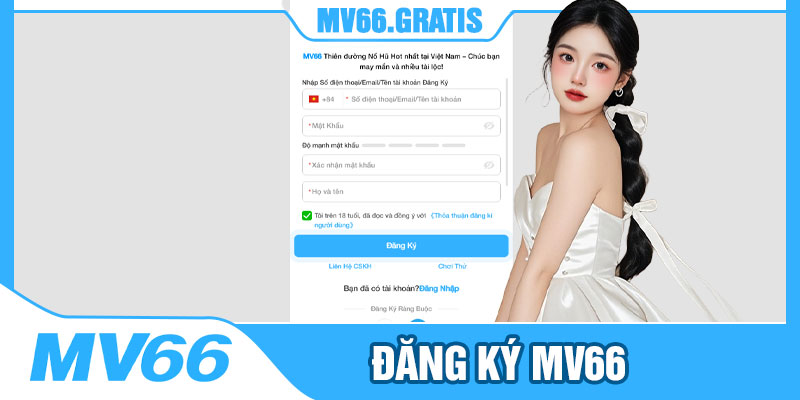 Đăng Ký MV66